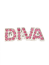 ''Diva'' Hair Clip / Dog Barrette (Pink Crystals) - Is your girl a Diva, then let everyone know so that she can get the respect she deserves. Our Swarovski ''Diva'' Dog hair clip will tell the whole world to move out of the way and let her pass. She is a Diva after all!