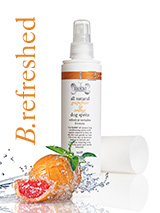 All Natural Grapefruit & Sweet Orange Dog Spritz (200ml) - Our all natural grapefruit & organic sweet orange oil spritz is used to refresh and condition coats leaving them smooth and silky with the zesty citrus scent. The organic sweet orange and grapefruit essential oils will give the hair extra shine whilst providing a delicious refreshing juicy odour. Gr...