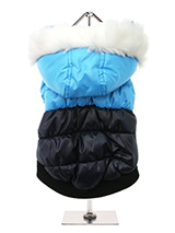 Thermo Blue / Black Quilted Parka - There's no such thing as bad weather, only unsuitable clothing, so said someone. That's why we have designed this new range of quilted and luxury silkara lined Thermo range of coats. These multi layered coats will keep the heat in and the cold out come what may. Combine that with great colours, a pe...