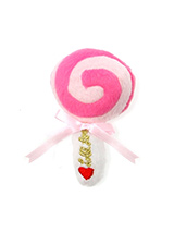 Pink Lollipop Plush & Squeaky Dog Toy - Everyone loves a lolly and we bet your dog is no different. This Pink Lollipop Plush & Squeaky Dog Toy will keep them amused and give them heaps of fun with every squeak. These soft, cute and cuddly toys are designed for your dog to both snuggle with and play with but are also strong enough to stand...