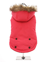 Salmon Pink Alpine Coat - Protection and performance fuse in this Salmon Pink Alpine Coat from Urban Pup. Lightweight but incredibly warm and snug to keep the cold out and the heat in. Combine that with a choice of three great colours, a perfect fit plus great quality and you have a coat that is second to none. The hood is t...