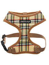Brown Tartan Harness - Our Brown Checked Tartan Harness is a traditional Scottish Highland design which is stylish, classy and never goes out of fashion. It is lightweight and incredibly strong. Designed by Urban Pup to provide the ultimate in comfort and safety. It features a breathable material for maximum air circulati...