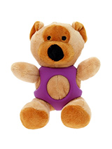 Brown Bear Ball Toy - The body of our Brown Bear Ball Toy is covered with a hard rubber 'waistcoat' and is a great interactive toy for playing 'fetch'. He is quite robust and will stand up to a lot of chewing and biting. The rest of him is cuddly and colourful with an added squeak to entertain your pet! This toy will pro...