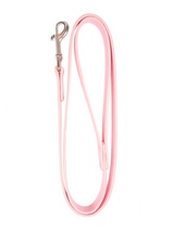 Pink Leather Matching Dog Lead - Matching lead (4ft / 1.2 m) for the Pink Leather Personalised Dog Collar (click the images to the right to view the collars).