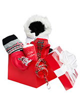 Luxury Christmas Gift Box Hamper - A perfect gift for that spoilt pup, but if you don't spoil them then who will? Our gift-wrapped luxurious Christmas Hamper features a preferred collection of seasonal clothing in traditional Red and White. Presented in a deep red box finished with a large white ribbon. This is the perfect Christmas...