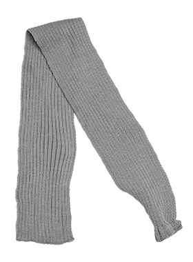 Grey Knitted Scarf