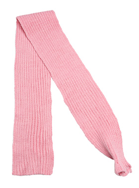 Pink Knitted Scarf