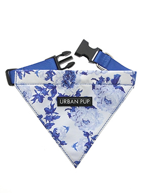 Blue Floral Bouquet Bandana