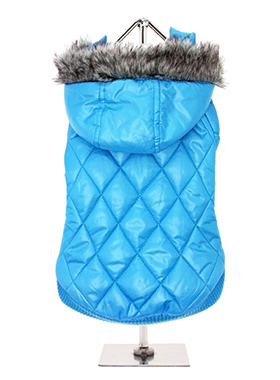 Thermo Blue Quilted Parka