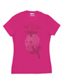 Skull & Rose GlamourGlitz Women's T-Shirt