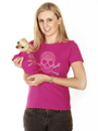 Skull & Crossbones GlamourGlitz Women's T-Shirt