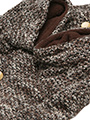 Brown Argyll Tweed Coat