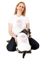 Skull & Crossbones GlamourGlitz Dog T-Shirt