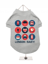''London Baby'' Dog T-Shirt