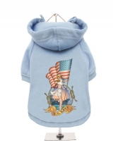 ''U.S. Navy'' Fleece-Lined Dog Hoodie / Sweatshirt