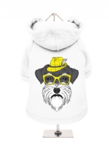 ''Humanimals: Schnauzer'' Fleece-Lined Dog Hoodie / Sweatshirt