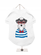 ''Humanimals: Sailing Schnauzer'' Dog T-Shirt
