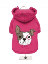 ''Humanimals: French Bulldog'' Fleece-Lined Dog Hoodie / Sweatshirt