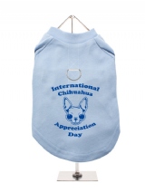 ''Chihuahua Appreciation Day'' Harness-Lined Dog T-Shirt