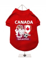 ''World Cup 2022: Canada'' Dog T-Shirt