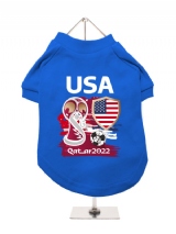 ''World Cup 2022: USA'' Dog T-Shirt