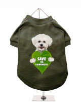 ''Save the Rainforests'' Dog T-Shirt