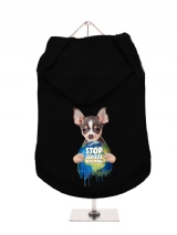 ''Stop Global Warming'' Dog Hoodie / T-Shirts