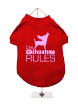 ''The Chihuahua Rules'' Dog T-Shirt