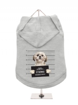 ''Police Mugshot - Shih Tzu'' Dog Hoodie / T-Shirts