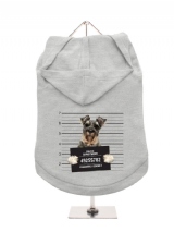 ''Police Mugshot - Schnauzer'' Dog Hoodie / T-Shirts