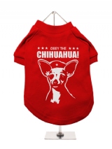 ''Obey The Chihuahua'' Dog T-Shirt