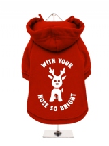 ''Christmas: With Your Nose So Bright'' Fleece-Lined Sweatshirt