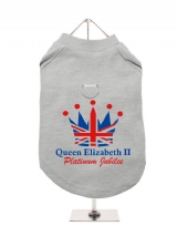 ''Queens Jubilee: Queen Elizabeth II'' Harness-Lined Dog T-Shirt