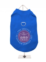 ''Queens Jubilee: Official Jubilee Emblem'' Harness-Lined Dog T-Shirt