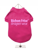 ''Bichon Frise Designer Wear'' Dog T-Shirt
