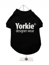 ''Yorkie Designer Wear'' Dog T-Shirt