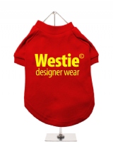 ''Westie Designer Wear'' Dog T-Shirt