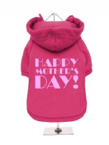 ''Mothers Day: Happy Mothers Day'' Fleece-Lined Dog Hoodie / Sweatshirt
