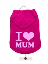 ''Mothers Day: Love Mum'' Dog Hoodie / T-Shirts