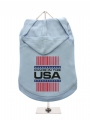 ''Made in the USA #1'' Dog Hoodie