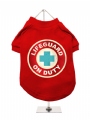 ''Lifeguard On Duty'' Dog T-Shirt