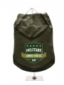 ''Military Armed Forces'' Dog Hoodie