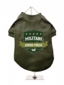 ''Military Armed Forces'' Dog T-Shirt