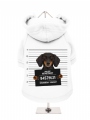''Police Mugshot - Dachshund'' Dog Sweatshirt