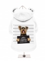 ''Police Mugshot - Yorkshire Terrier'' Dog Sweatshirt