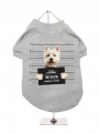''Police Mugshot - West Highland Terrier'' Dog T-Shirt