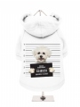 ''Police Mugshot - Bichon Friese'' Dog Sweatshirt