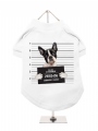 ''Police Mugshot - Boston Terrier'' Dog T-Shirt
