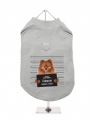 ''Police Mugshot - Pomeranian'' Harness T-Shirt