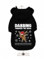 ''Christmas: Dabbing Through The Snow'' Dog Sweatshirt